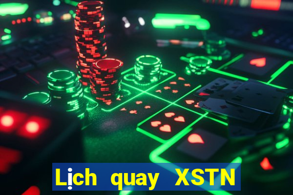 Lịch quay XSTN ngày 21