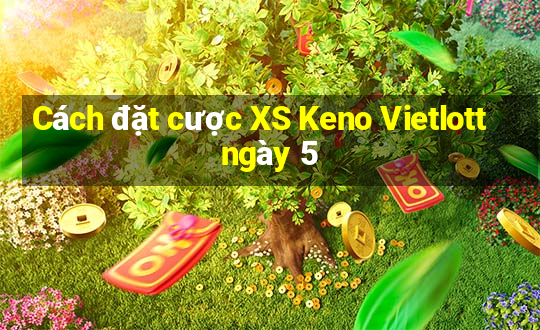 Cách đặt cược XS Keno Vietlott ngày 5