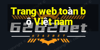 Trang web toàn bộ Việt nam