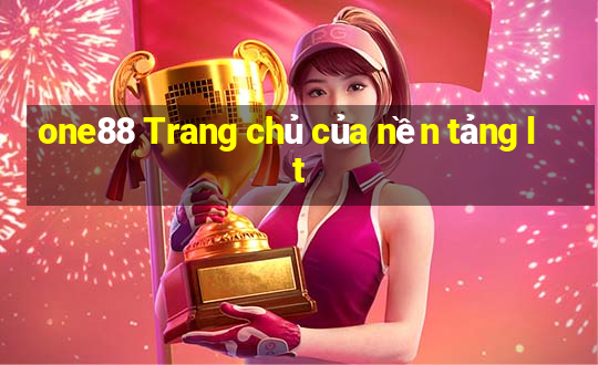 one88 Trang chủ của nền tảng lt