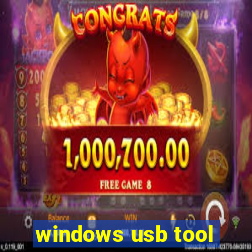 windows usb tool