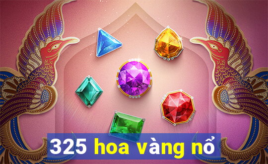 325 hoa vàng nổ