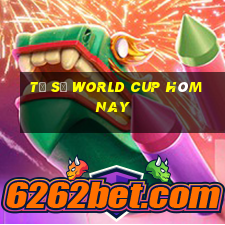 tỷ số world cup hôm nay