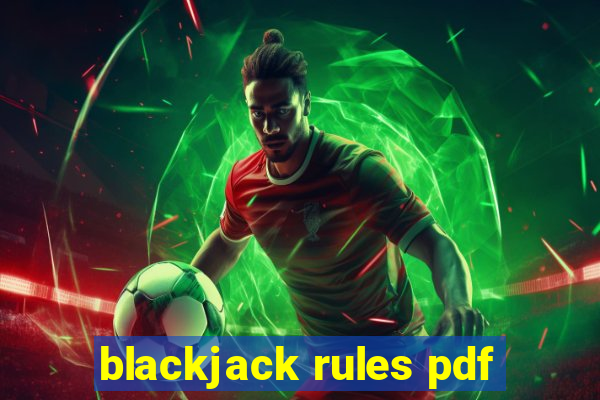 blackjack rules pdf