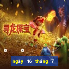 ngày 16 tháng 7 xổ số tiền giang