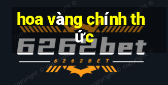 hoa vàng chính thức