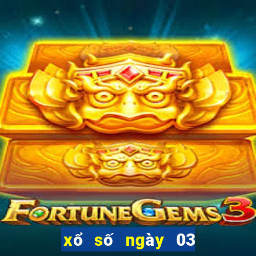 xổ số ngày 03 tháng 04