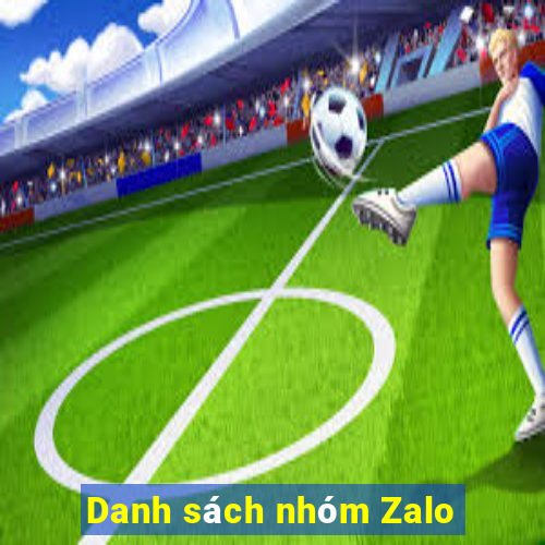 Danh sách nhóm Zalo