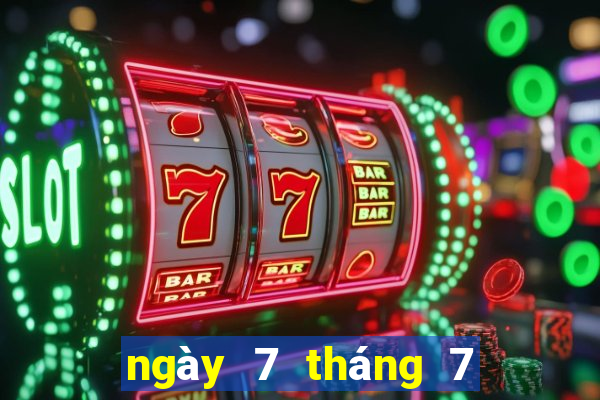 ngày 7 tháng 7 xổ số trà vinh