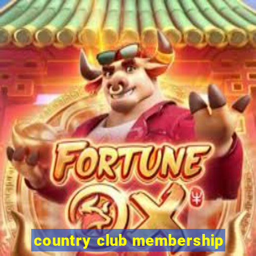 country club membership