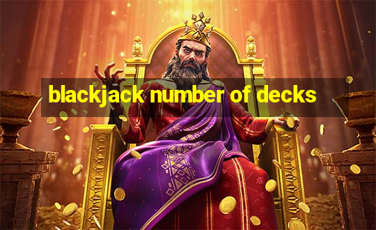 blackjack number of decks