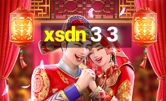 xsdn 3 3