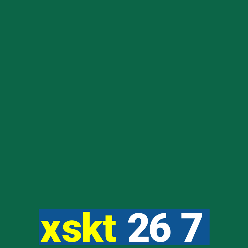 xskt 26 7