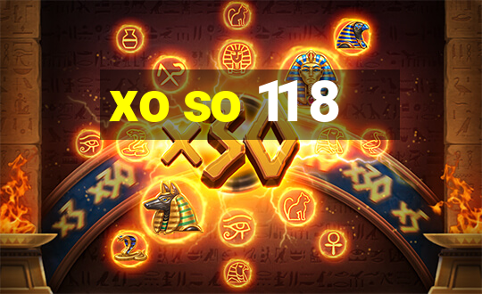 xo so 11 8