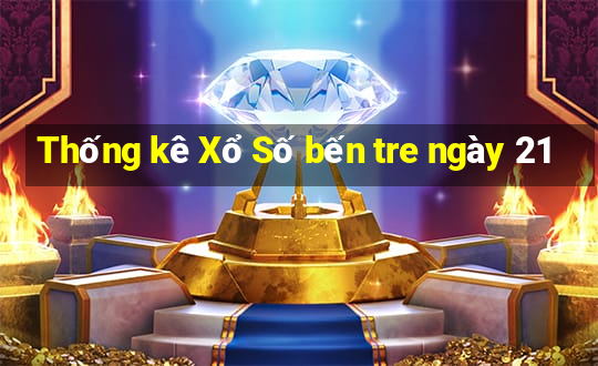 Thống kê Xổ Số bến tre ngày 21