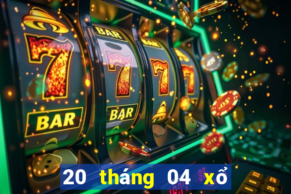 20 tháng 04 xổ số long an