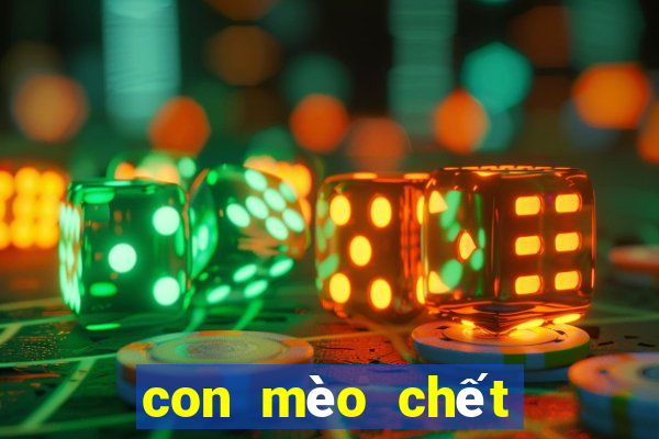 con mèo chết đánh số gì