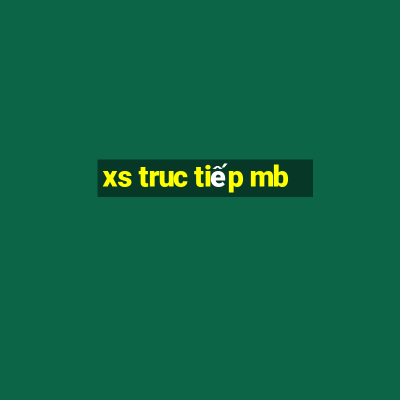 xs truc tiếp mb