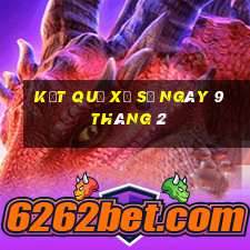 kết quả xổ số ngày 9 tháng 2