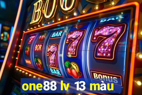 one88 lv 13 màu