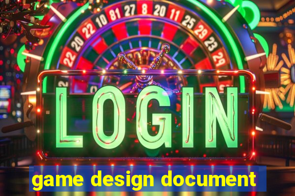 game design document