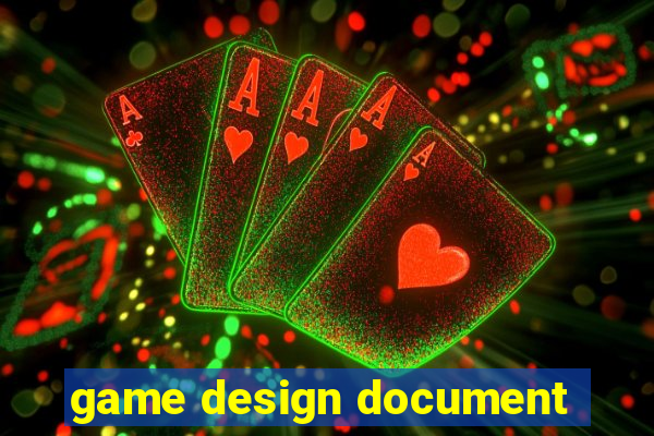 game design document