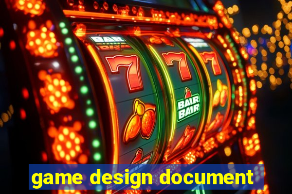 game design document