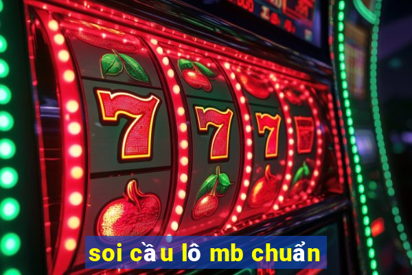 soi cầu lô mb chuẩn