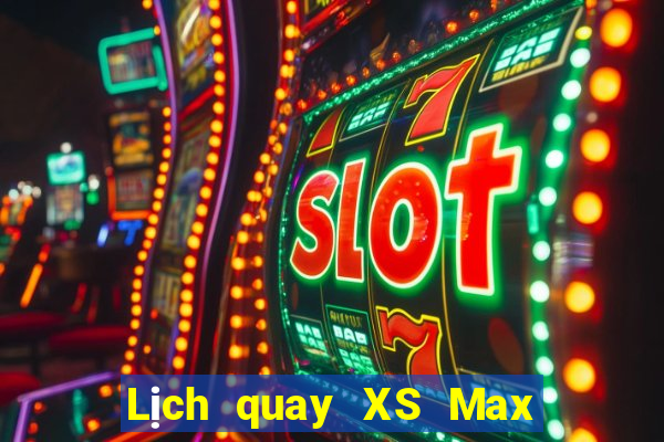 Lịch quay XS Max 4D ngày 29