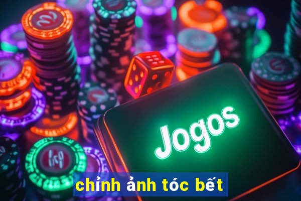 chỉnh ảnh tóc bết