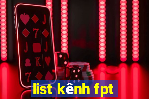 list kênh fpt