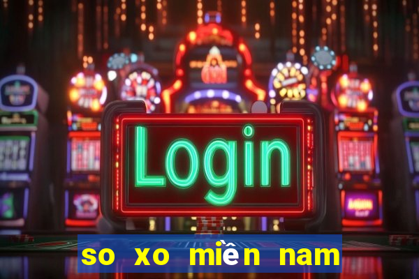 so xo miền nam hôm qua