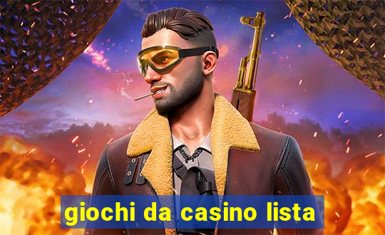 giochi da casino lista