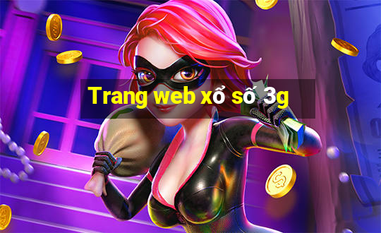 Trang web xổ số 3g