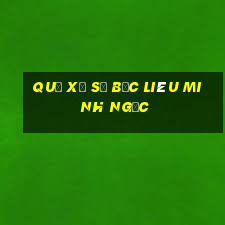 quả xổ số bạc liêu minh ngọc