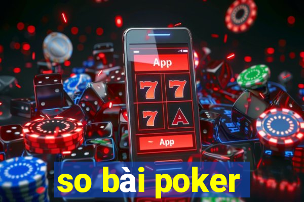 so bài poker