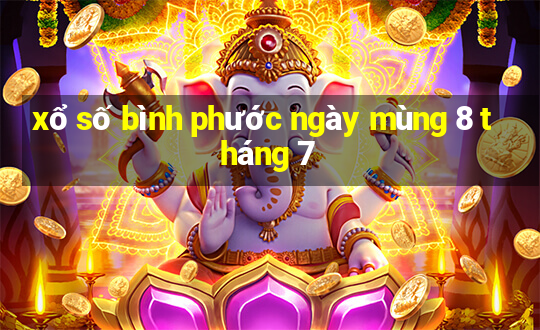 xổ số bình phước ngày mùng 8 tháng 7