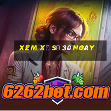 xem xổ số 30 ngày