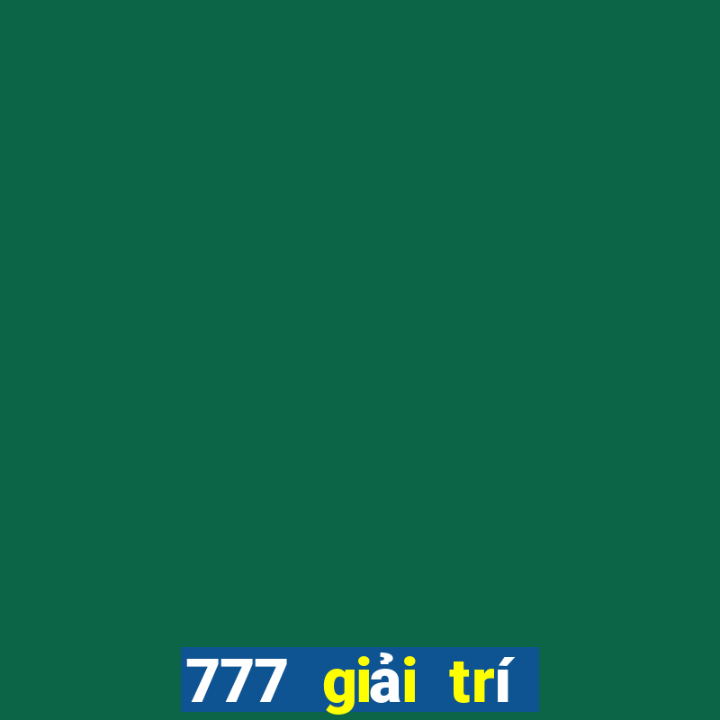 777 giải trí điện tử Tải về