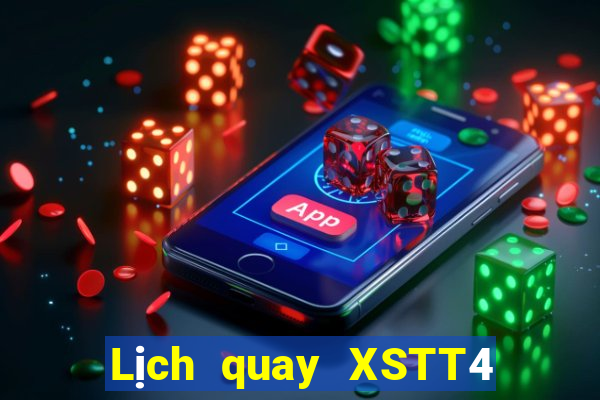 Lịch quay XSTT4 ngày 31