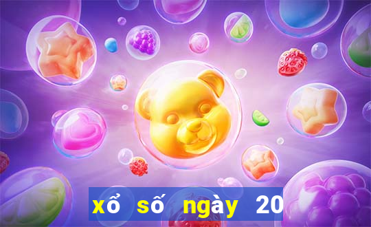 xổ số ngày 20 tháng 3