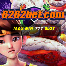 maxwin 777 slot