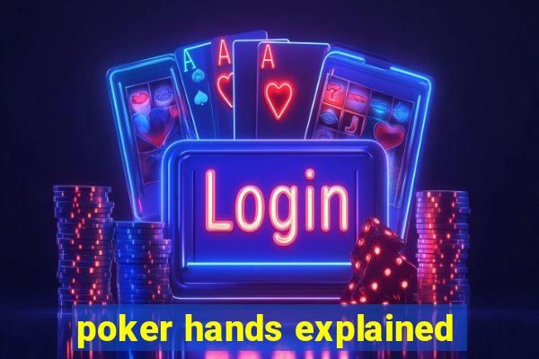 poker hands explained