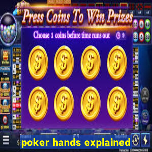 poker hands explained