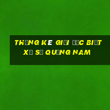 thống kê giải đặc biệt xổ số quảng nam