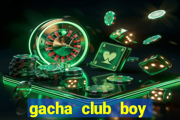 gacha club boy outfit ideas