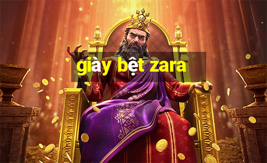 giày bệt zara