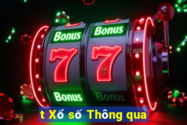 t Xổ số Thông qua