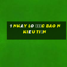 1 nháy lô được bao nhiêu tiền