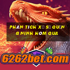 Phân tích xổ số quảng ninh Hôm qua